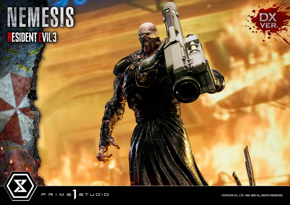Resident Evil 3 - Nemesis Deluxe Version 1/4 Scale Statue - Spec ...