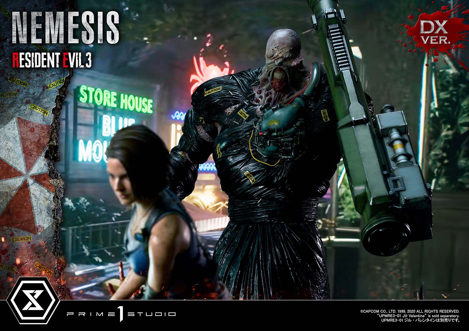 Resident Evil 3 - Nemesis Deluxe Version 1/4 Scale Statue