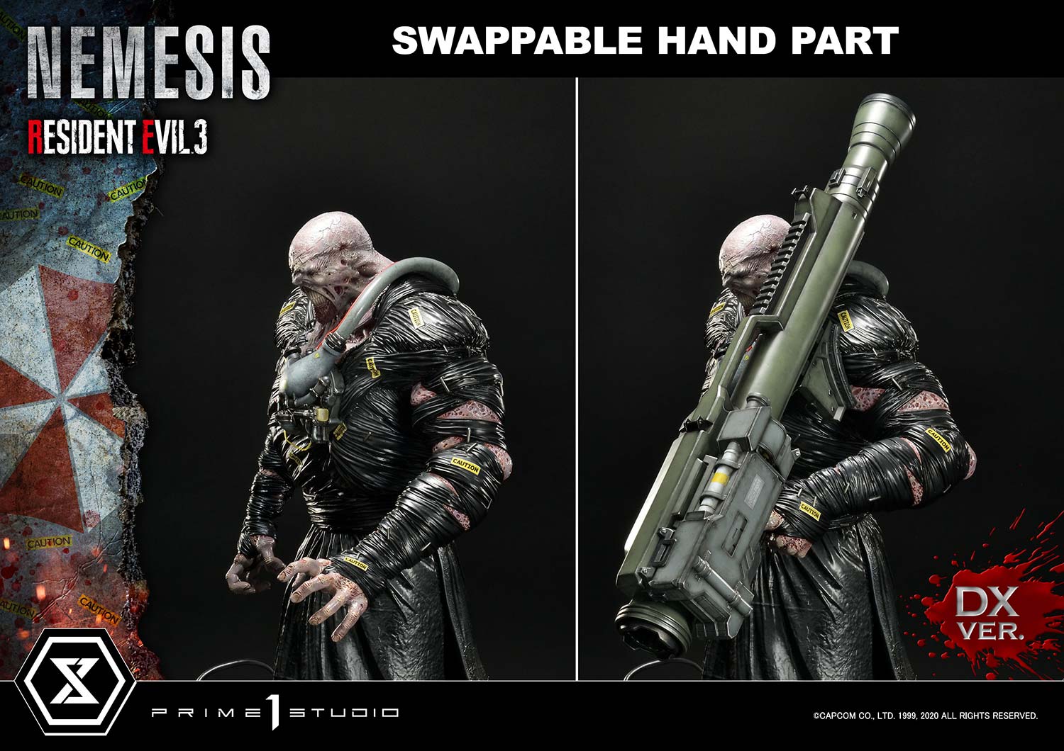 Resident Evil 3 - Nemesis Deluxe Version 1/4 Scale Statue