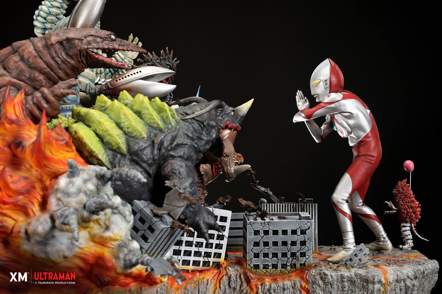 ultra man monsters Ultraman vs Kaiju Diorama