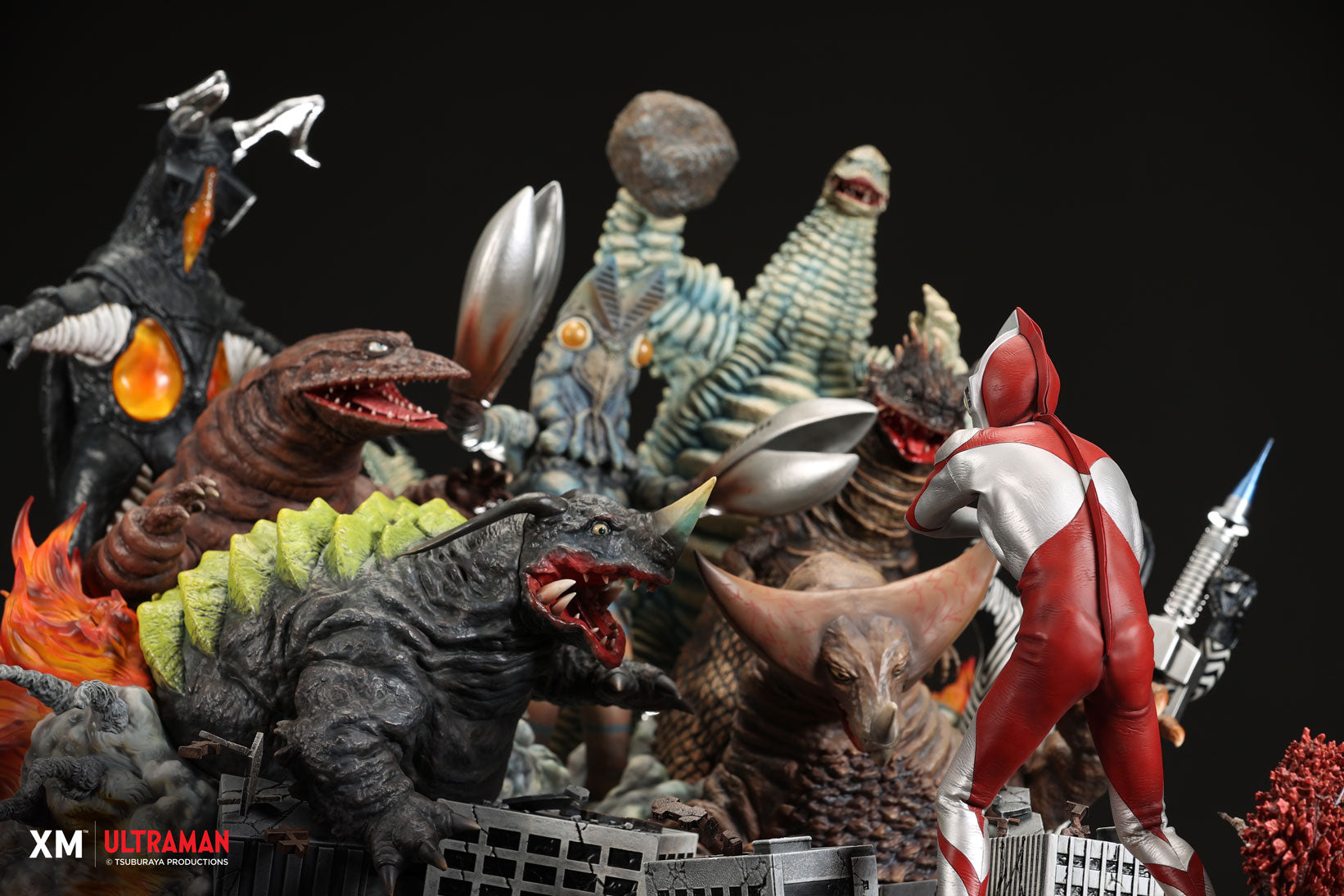 all ultraman monsters Ultraman vs Kaiju Diorama