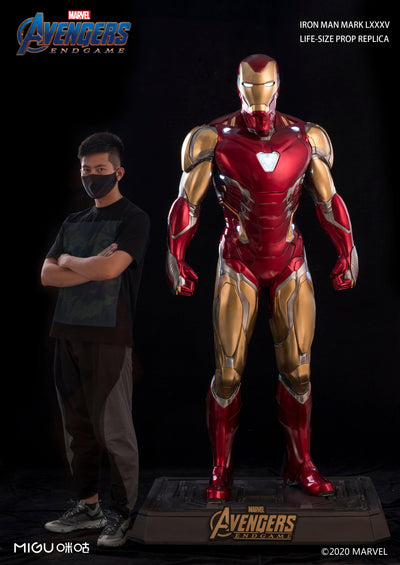 Life Size Iron Man Mark 85 Full statue