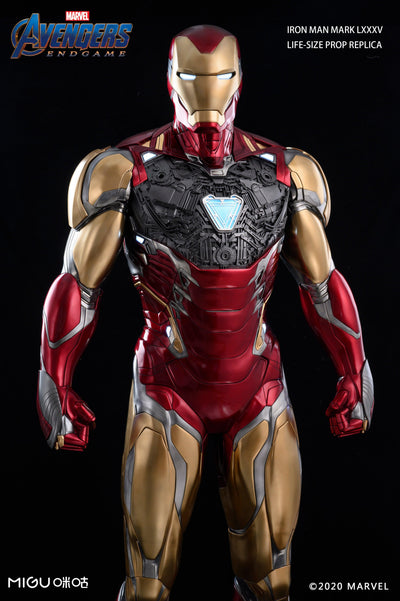 Life Size Iron Man Mark 85 Full statue