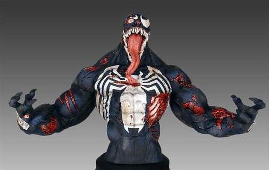 Marvel Venom Zombie Mini Bust by Gentle Giant