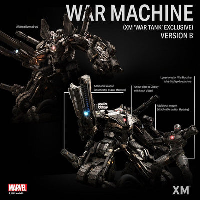 War Machine (War Tank) 1/4 Scale Statue Version B
