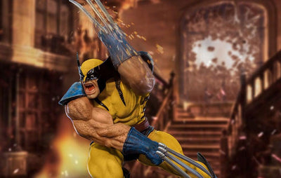Marvel Comics Wolverine Vs Sentinel Statue