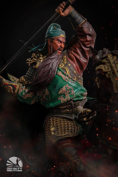 Three Kingdoms: Five Tiger Generals series - 1/4th scale Guan Yu Statue Deluxe Edition