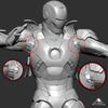 Iron Man Mark VII 1/2 Scale Premium Statue