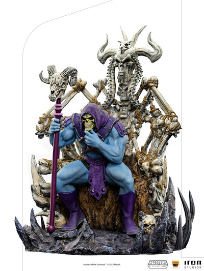 Skeletor on Throne Deluxe Art Scale 1/10