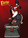 Elvira Scary Christmas Deluxe Maquette 1/6 Scale Statue by Tweeterhead