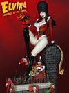 Elvira Scary Christmas Deluxe Maquette 1/6 Scale Statue by Tweeterhead