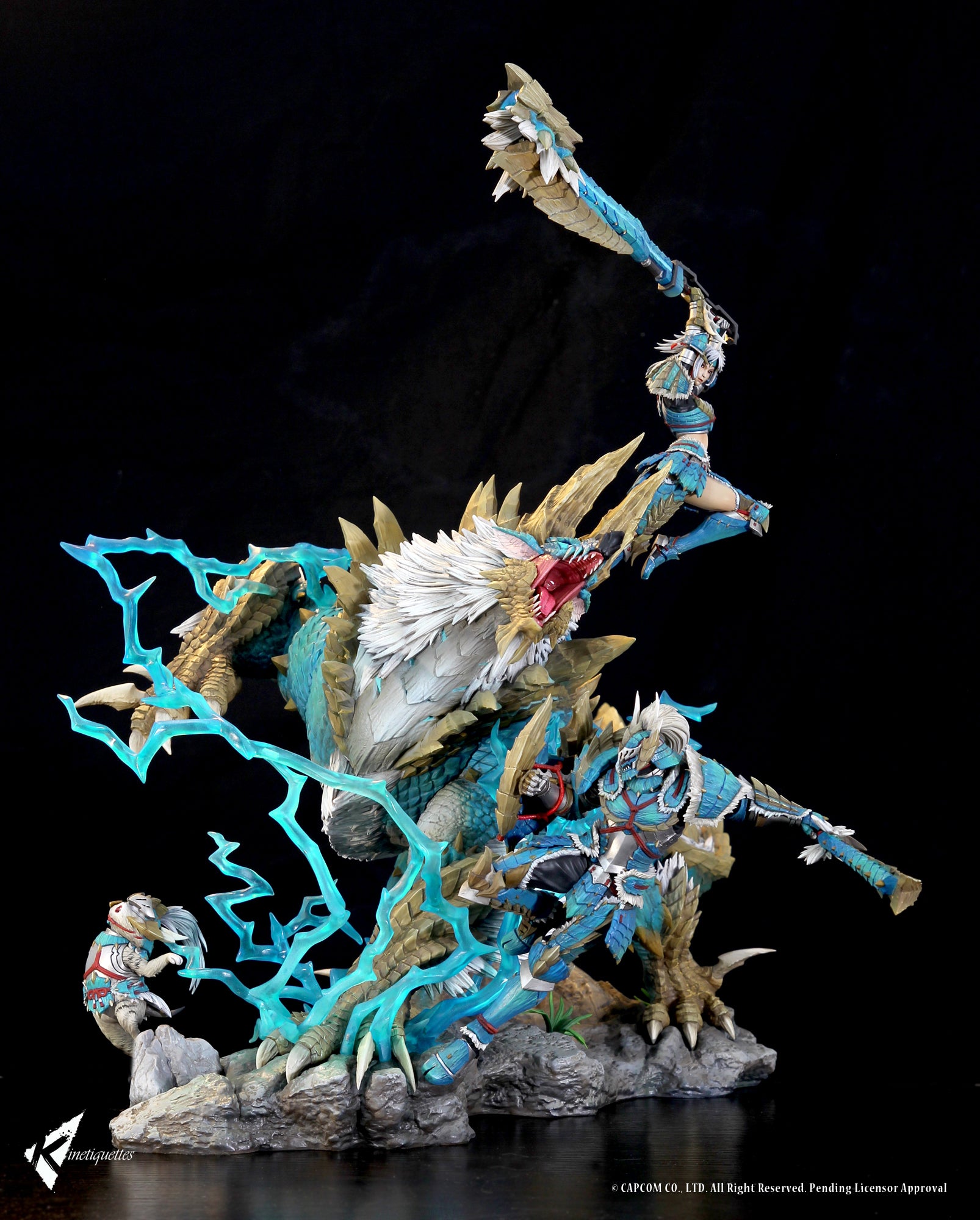 best monsters for dioramas Monster Hunter - Zinogre