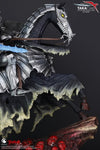 Berserk Skull Knight On Horse Statue
