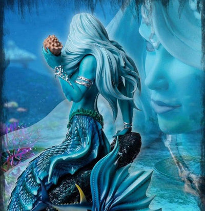 Mermaid SHARLEZE 1/4 Scale Statue - BLUE SKIN
