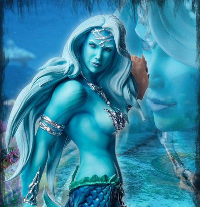 Mermaid SHARLEZE 1/4 Scale Statue - BLUE SKIN