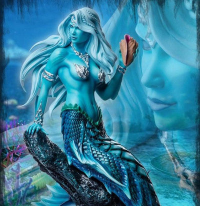 Mermaid SHARLEZE 1/4 Scale Statue - BLUE SKIN