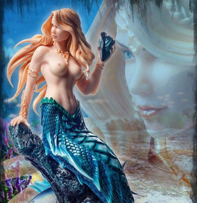 Mermaid SHARLEZE 1/4 Scale Statue - EXCLUSIVE