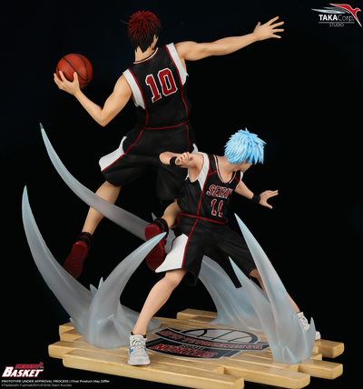Kuroko's Basketball - Kuroko and Kagami (Black Version) 1/6 Scale Statue