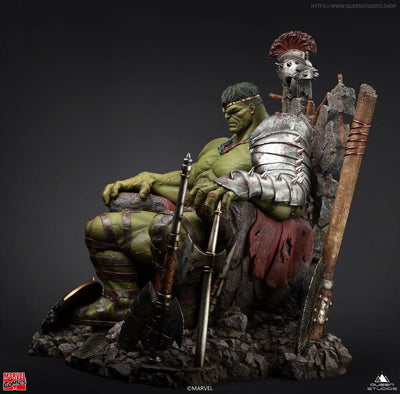 Green Scar Hulk PREMIUM 1/4 Scale Statue