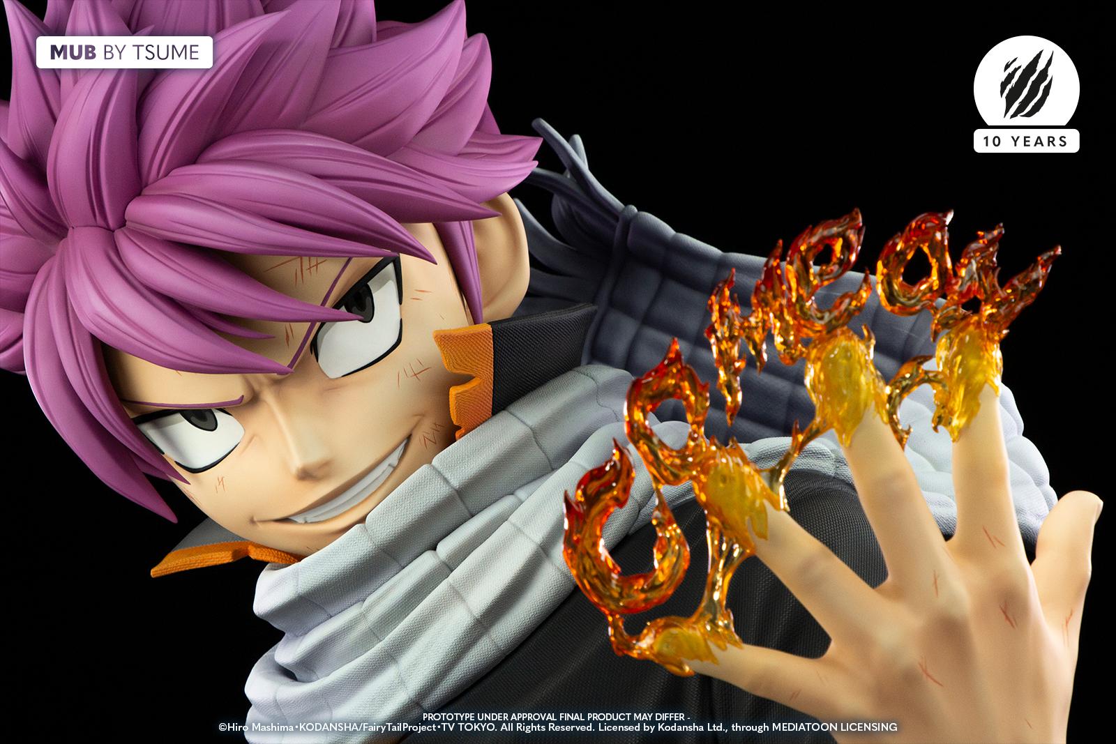 Fairy Tail HQS+ Natsu Dragneel 1/1 Scale Bust - Spec Fiction Shop