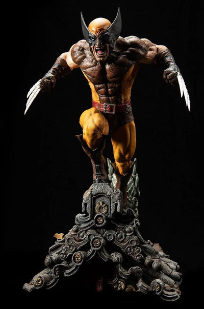 Wolverine (Brown Costume) 1/4 Scale Statue