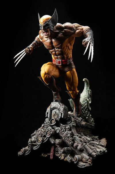 Wolverine (Brown Costume) 1/4 Scale Statue