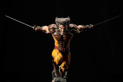 Wolverine (Brown Costume) 1/4 Scale Statue