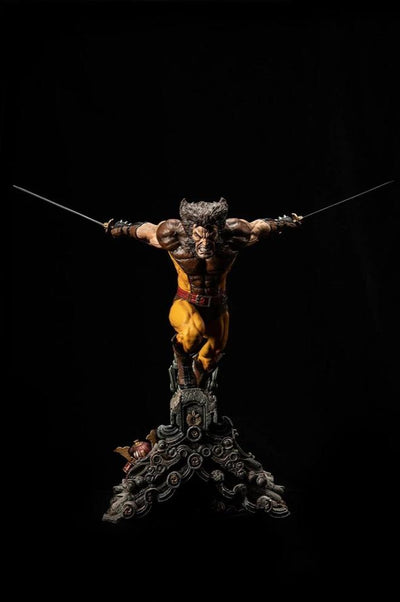 Wolverine (Brown Costume) 1/4 Scale Statue