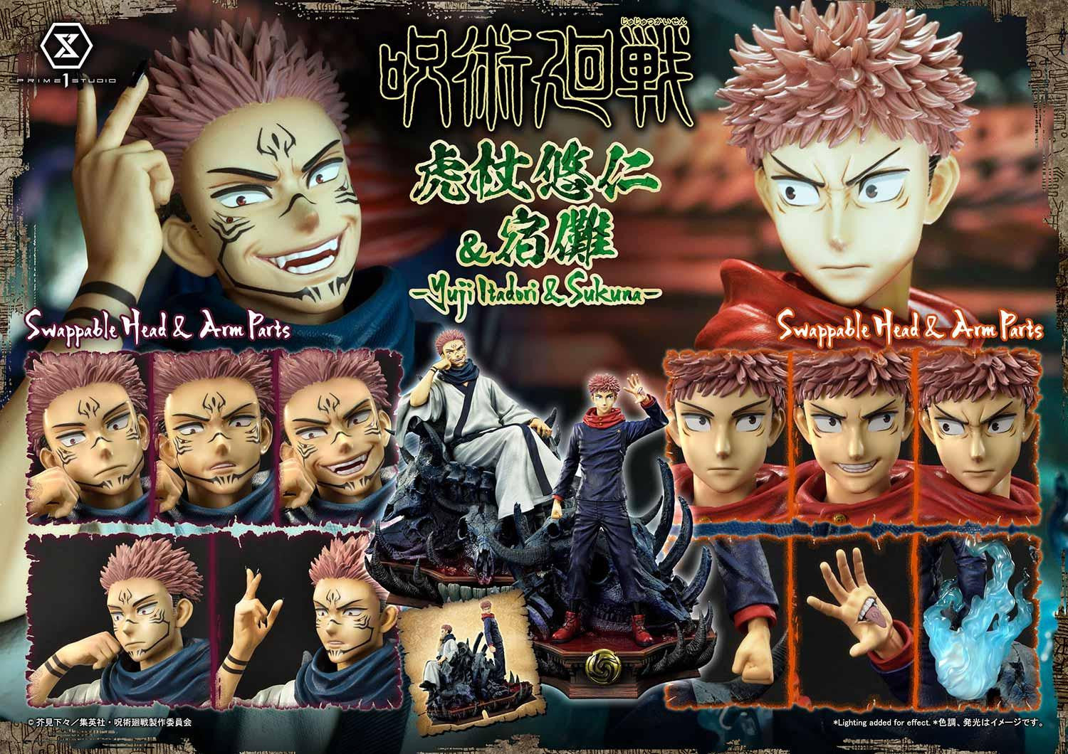Jujutsu Kaisen - Yuji Itadori and Sukuna 1/6 Scale Statue