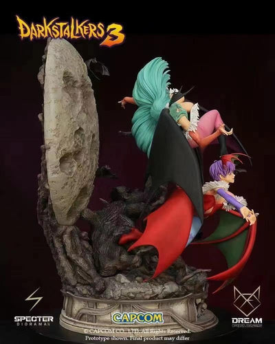 Darkstalkers 3 - Morrigan and Lilith 1/6 Scale Diorama