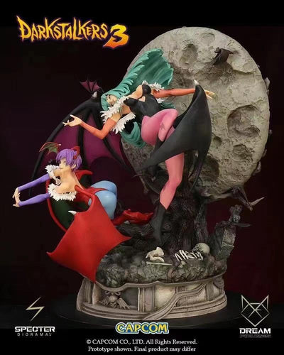 Darkstalkers 3 - Morrigan and Lilith 1/6 Scale Diorama