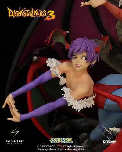 Darkstalkers 3 - Morrigan and Lilith 1/6 Scale Diorama