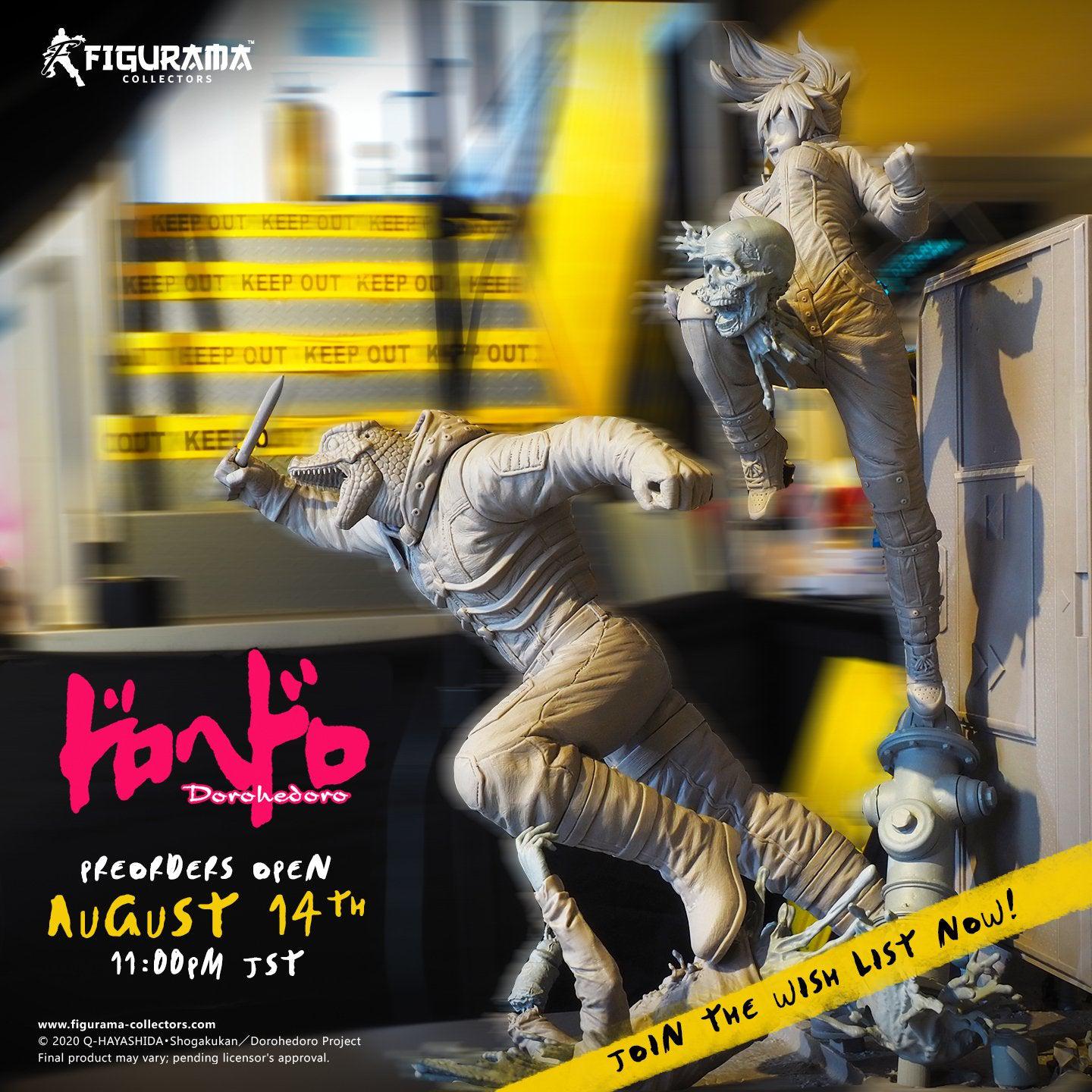 Dorohedoro - Caiman and Nikaido Elite FigumiZ Statue
