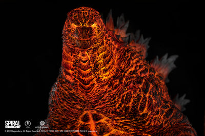 Burning Godzilla Statue - Regular Edition