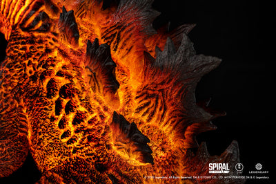 Burning Godzilla Statue - Regular Edition