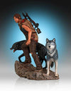Walking Dead DARYL DIXON & The Wolves Statue DIORAMA by Gentle Giant