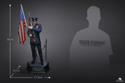 Joker Police Uniform (Heath Ledger) 1/3 Scale Statue