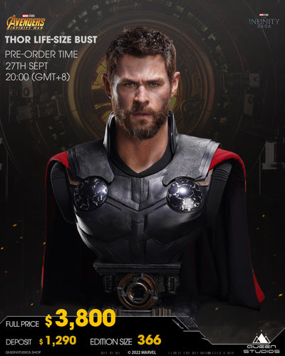 Thor Life-Size Bust