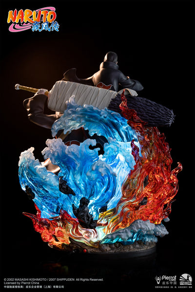 Uchiha Itachi and Hoshigaki Kisame 1/6 Scale Statue