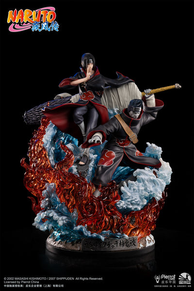 Uchiha Itachi and Hoshigaki Kisame 1/6 Scale Statue