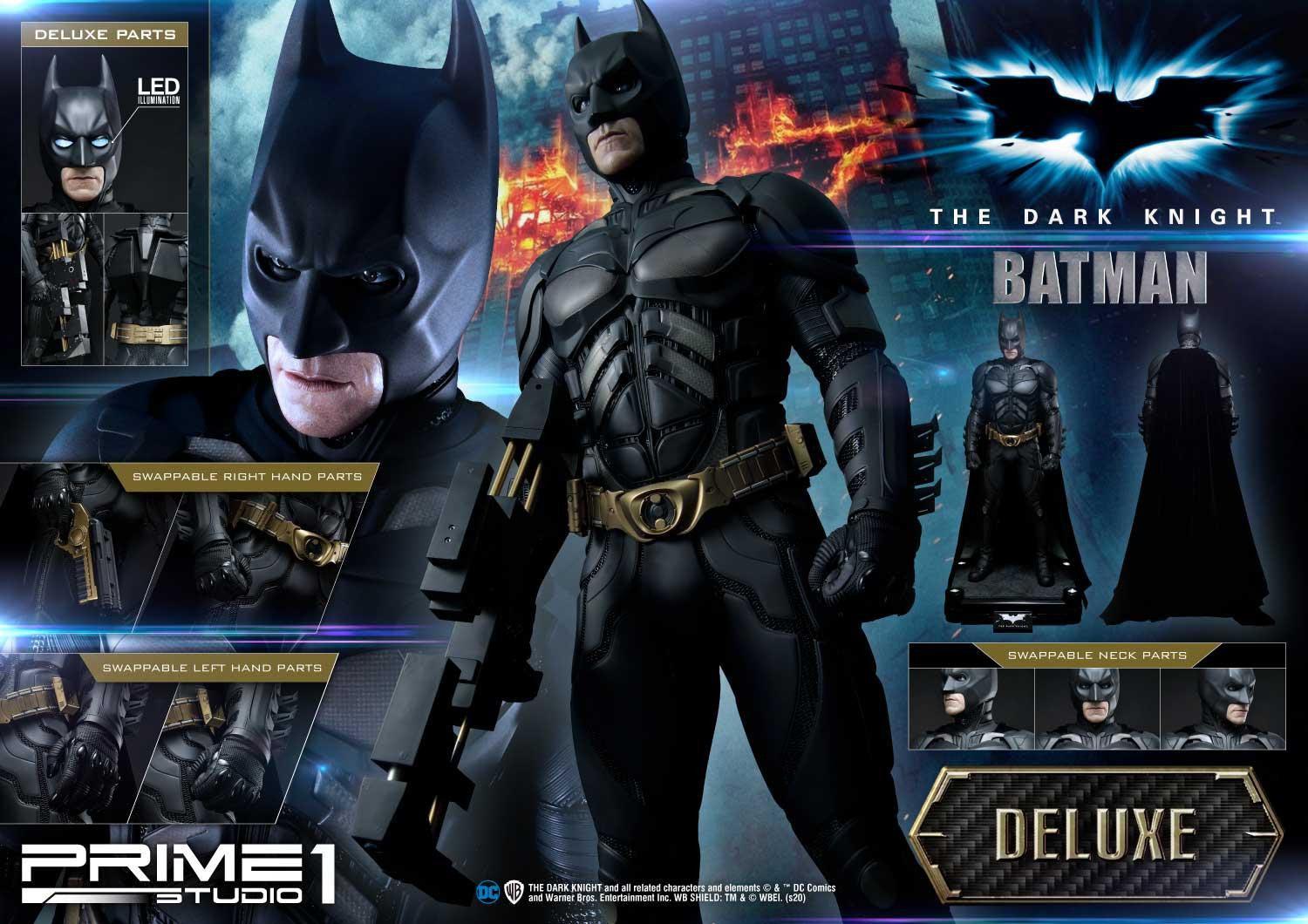 The Dark Knight Batman HD Deluxe Statue