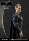 Superman Black Suit 1:2 Scale Statue