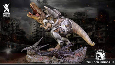 Mechanical Tyrannosaurus Rex Statue