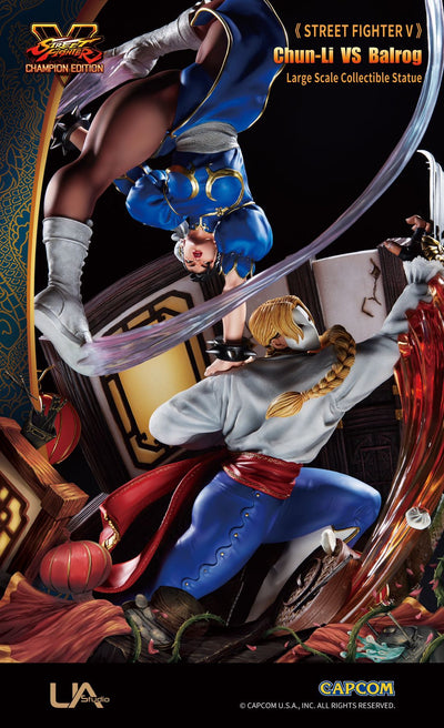 Chun-Li vs Balrog (Vega) 1/6 Scale Statue