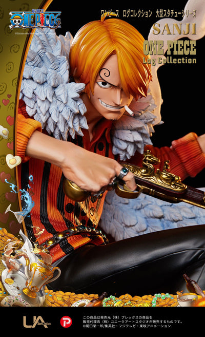 One Piece Sanji Log Collection 1/4 Scale Premium Statue