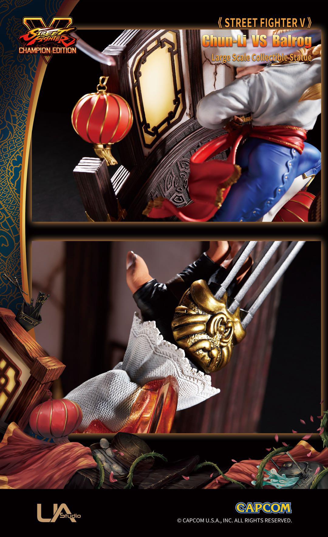 Chun-Li vs Balrog (Vega) 1/6 Scale Statue - Spec Fiction Shop