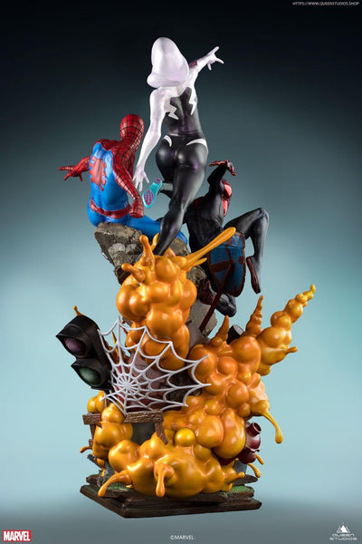 SPIDER-MAN SPIDER-VERSE TRIO 1/4 STATUE