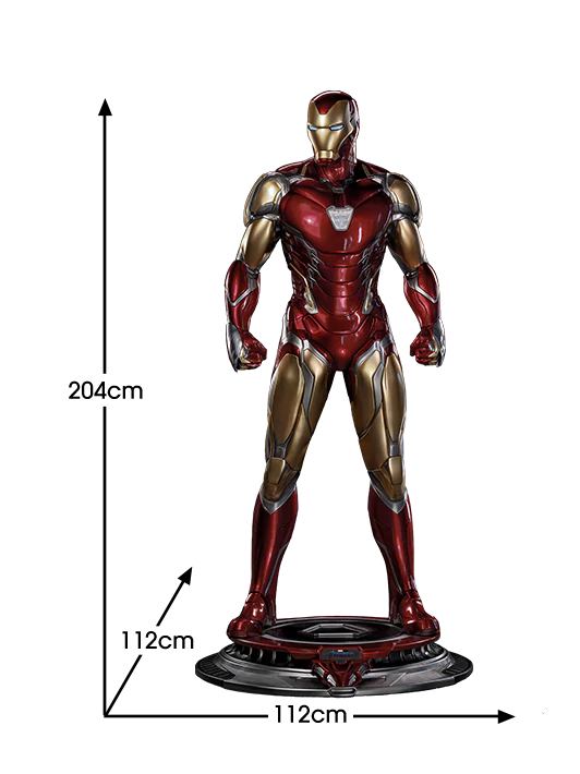 Statuette Iron Man Mark 85 Life Size Queen Studios