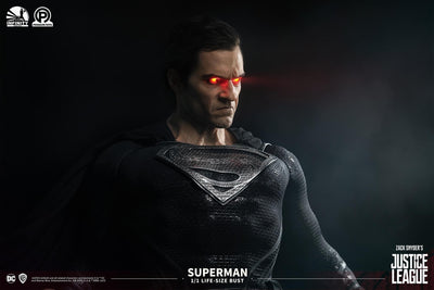 Zack Synder's Justice League Superman (Henry Cavill) Life-Size Bust - SECRET