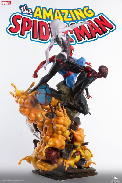 SPIDER-MAN SPIDER-VERSE TRIO 1/4 STATUE